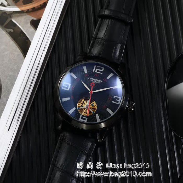 LONGINES浪琴 高級定制 全自動機械男士腕表 WSS2075